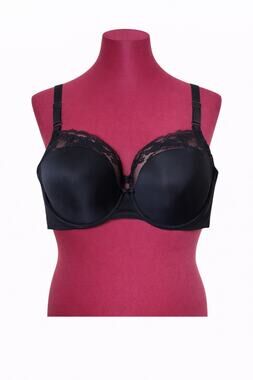 Olga 40DD BLACK HIGH LIFT UNDERWIRE BRA